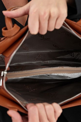 moda selvim Bag 6232ARK1142 Tan - Thumbnail