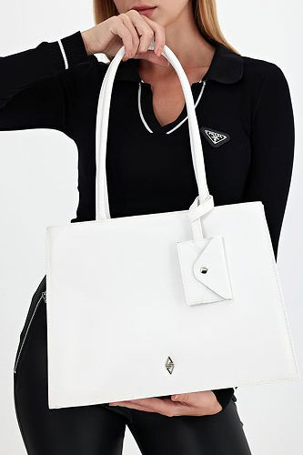 moda selvim Bag 6232ARK1142 White - Thumbnail
