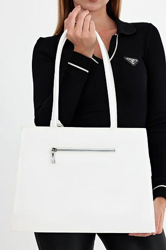 moda selvim Bag 6232ARK1142 White - Thumbnail