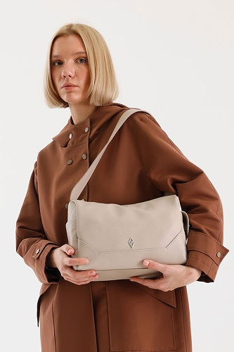 moda selvim الحقيبة بيج 6233ARK1142 - Thumbnail