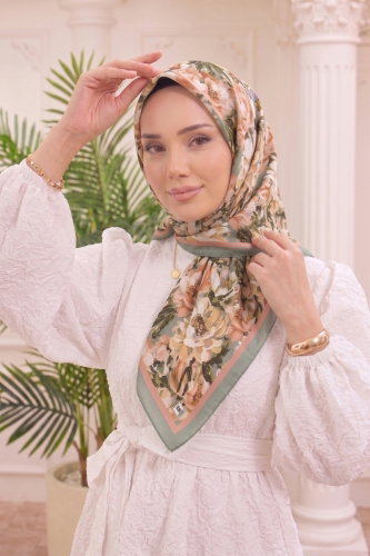 E.R.B.K. - Bahar Soft Eşarp 520ERBK1201 Mint