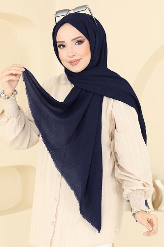 moda selvim Bambu Kraş Şal Serisi 500ERB1087 Laci - Thumbnail