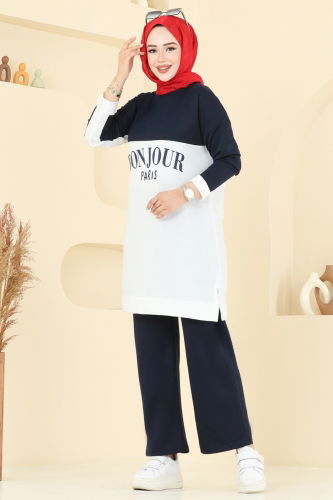 U.Z. - Baskı Detaylı İki İp Takım 6039UZ662 Laci