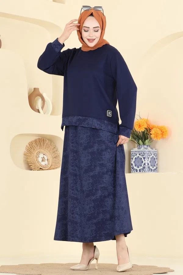 Modaselvim Kombin Baskı Detaylı Modal Takım 2602TPK1167 Laci