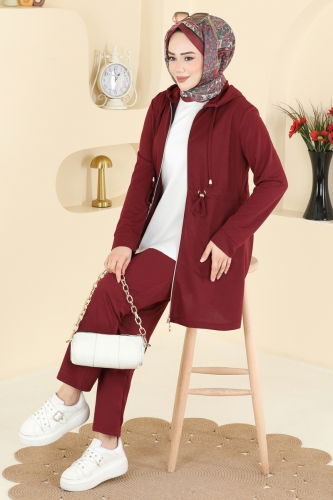 P.L. - Belden Bağcıklı Spor Takım PL9212 Bordo