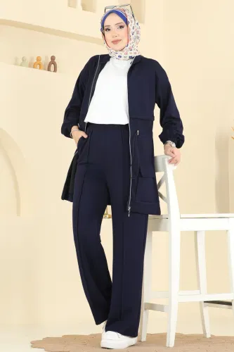 B.R.Z - Beli Bağcıklı Modal Takım 4459BRZ597 Laci