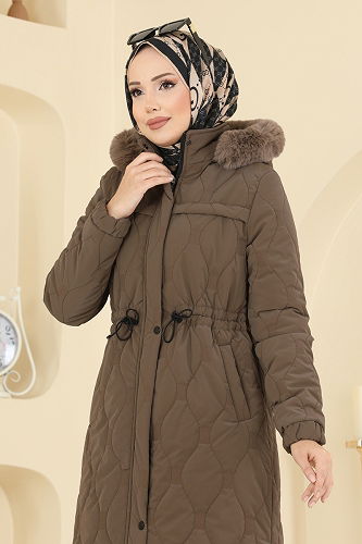 moda selvim Beli Bağcıklı Nova Kaban 962ART1138 Açık Kahve - Thumbnail