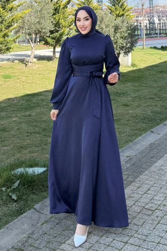 A.L.G.K. - Beli Çapraz Kuşaklı Abiye 4723ALGK1170 Laci