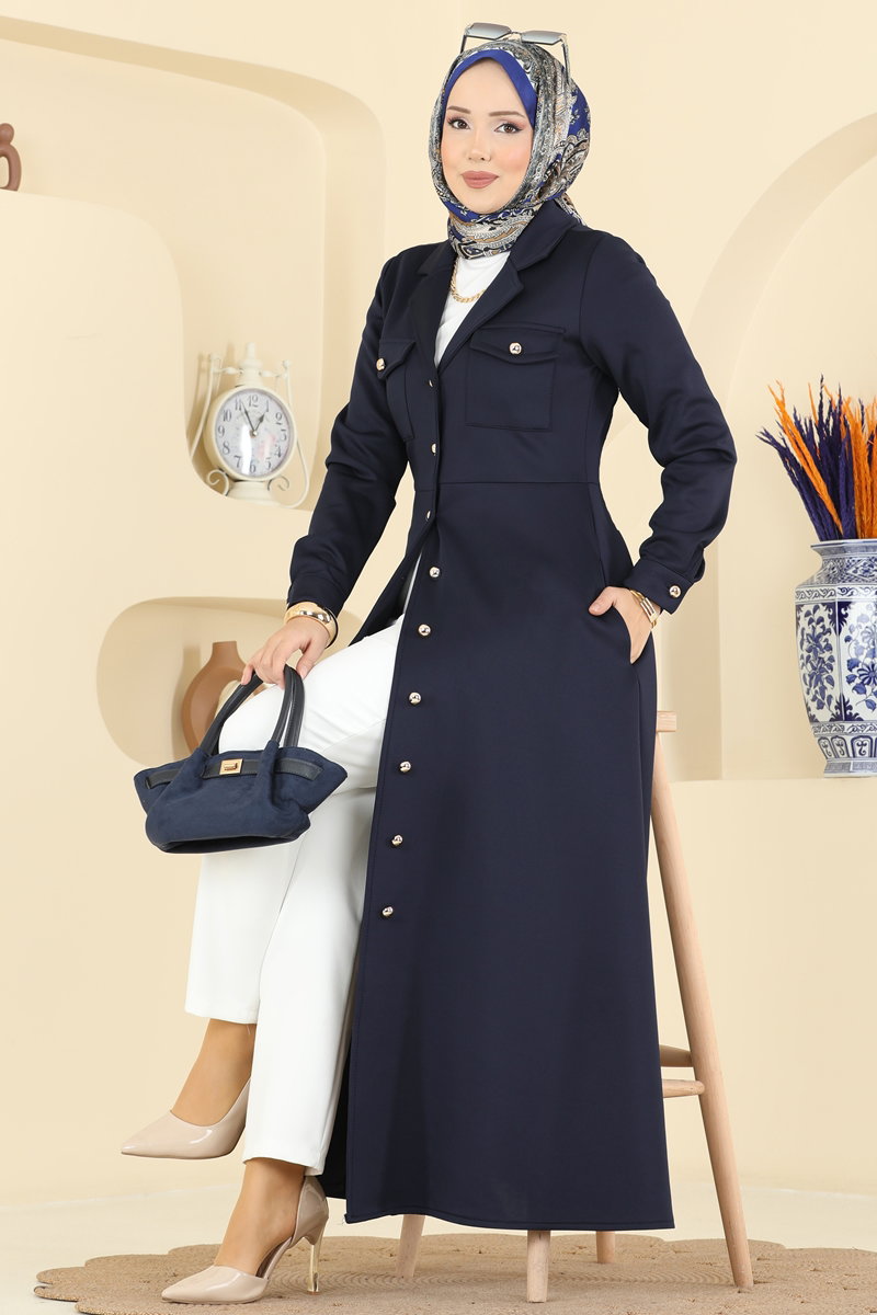 Beli Dikişli Scuba Elbise 2772SL432 Laci