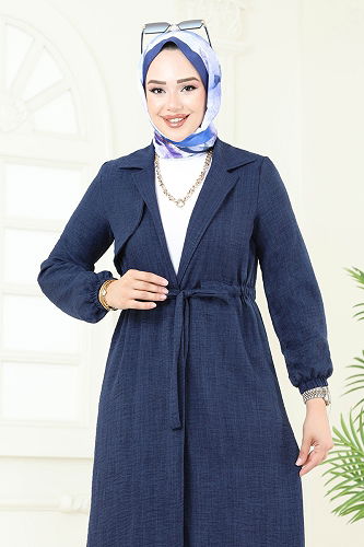 moda selvim Beli Tünelli Sofia Takım 387DVL817 Laci - Thumbnail