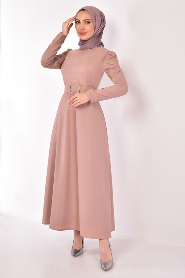 Modaselvim خصم صافٍ20%+20% في سلة التسوق الفستانASM2614-M الرؤية