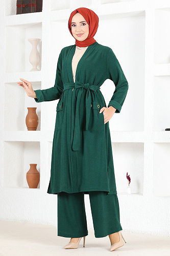 moda selvim مجمعةMSL8174-M الزمرد - Thumbnail