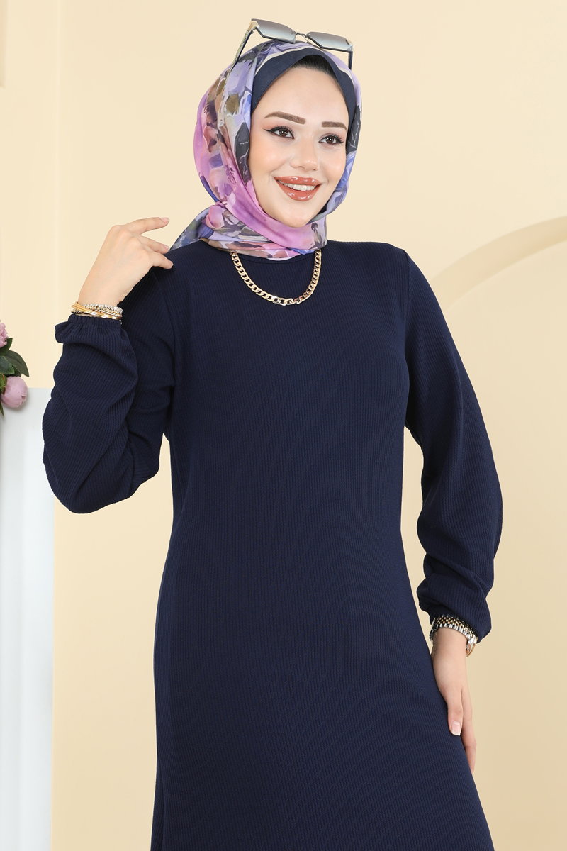 Bisiklet Yaka Burgu Takım 4136PM271 Laci - Moda Selvim