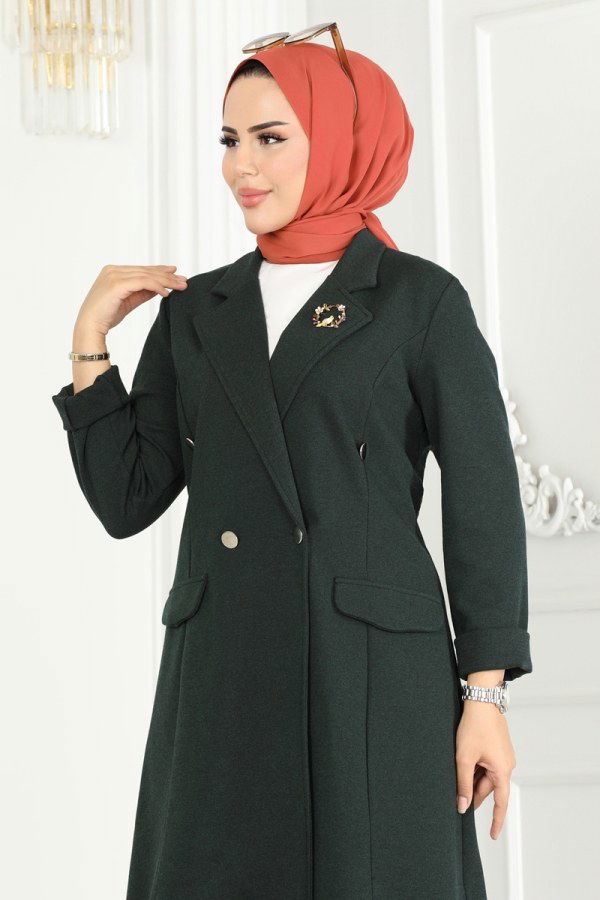 Blazer Ceketli Kışlık Takım 2662SL432 Zümrüt - 4