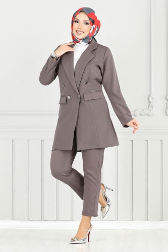 MRV M.P. - Blazer Ceketli Takım 3803MP930-M Antrasit