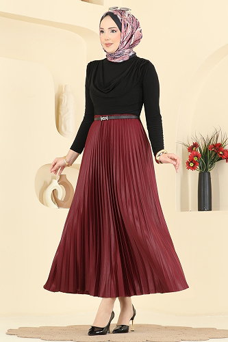 moda selvim بلوز أسود 227BO429 - Thumbnail