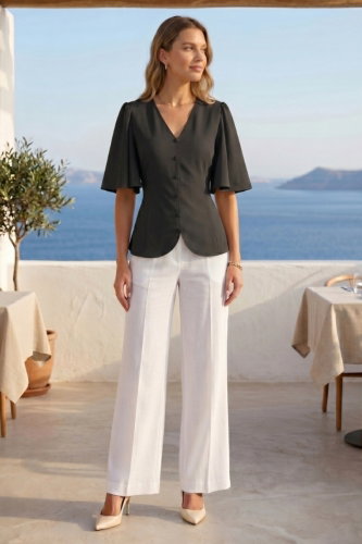 J.N.T. - Blouse 62274JNT1202 Black