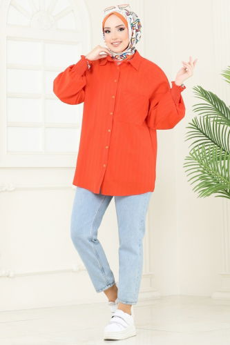 M.R. - Blouses and Shirts 010MR1078 Oranj