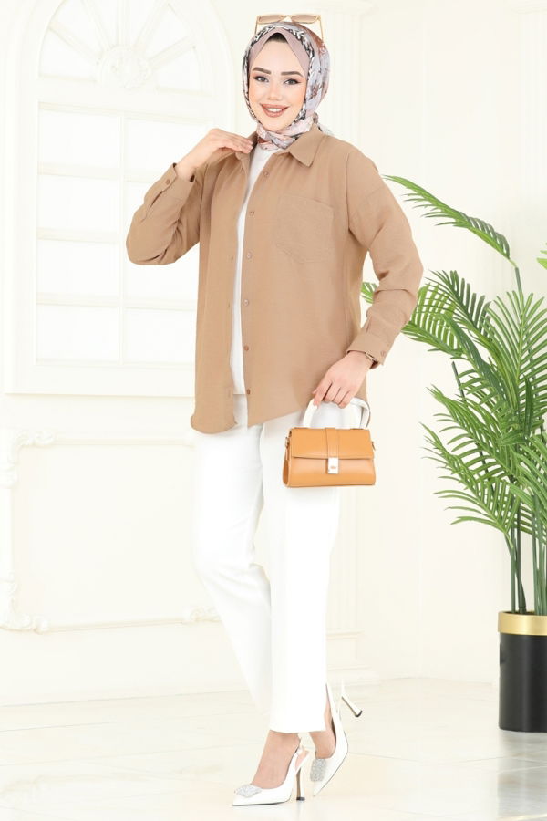 Modaselvim Blouses and Shirts Blouses and Shirts 0710OZT1013 Vision