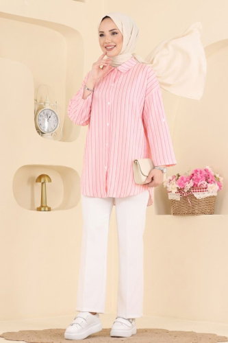 N.Z.R.K. - Blouses and Shirts 184NZRK1200 Pink