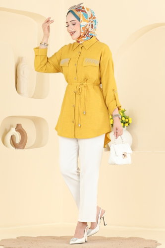 S.L.K. - Blouses and Shirts 2929SLK540 Mustard