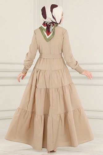 moda selvim Dress ASM2610 Light Vision - Thumbnail