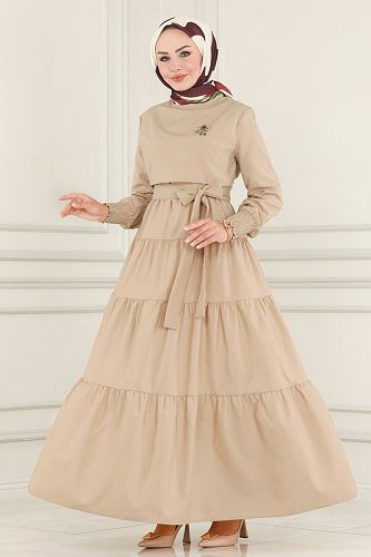 moda selvim Dress ASM2610 Light Vision - Thumbnail