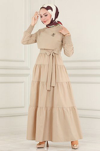 moda selvim Dress ASM2610 Light Vision - Thumbnail