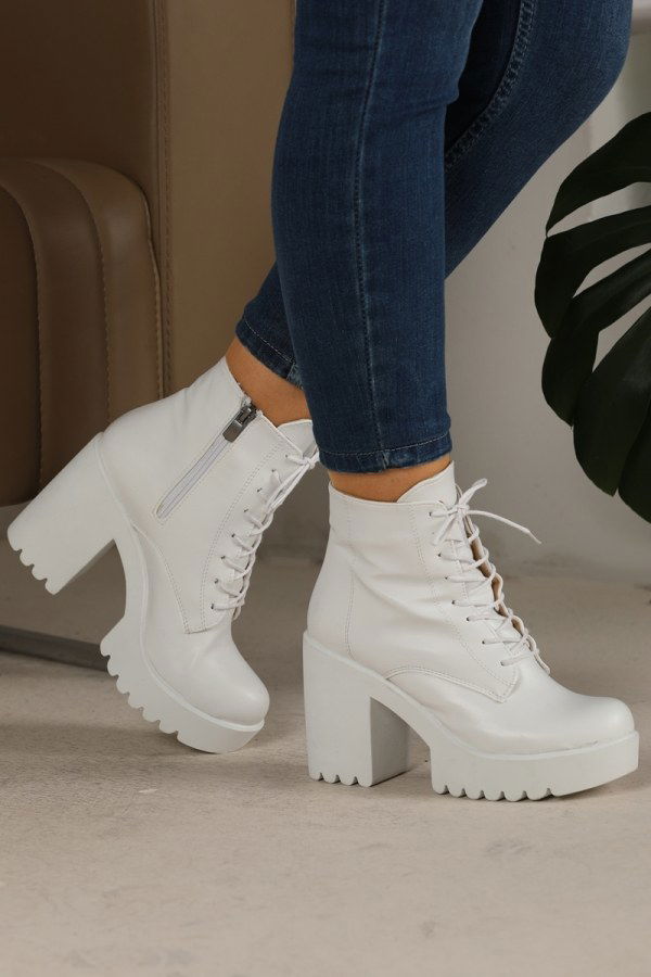 Boots 161AZR821 White - 3