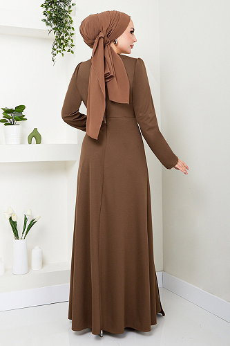 moda selvim أبيي5021SL890 قهوة - Thumbnail