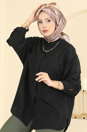 moda selvim Bulut Desenli Soft Eşarp Serisi 507ERB1087 Açık Kahve - Thumbnail