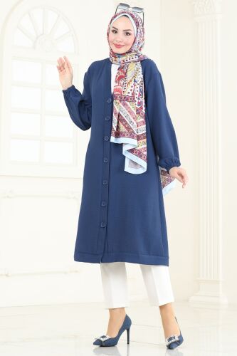 M.R. - Cardigan 001MR1078 Indigo