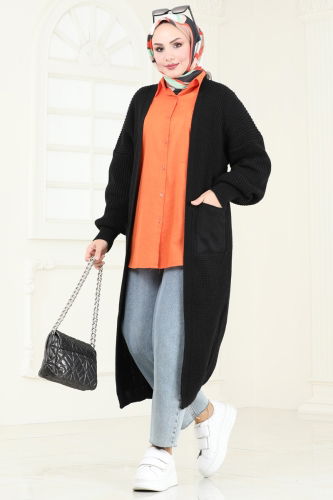 K.L.B. - Cardigan 100KLB1050 Black