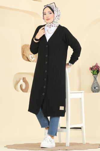 B.O. - Cardigan 200BO429 Black