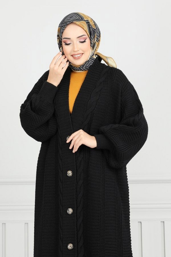 Cardigan 20495ETT926 Black - 3