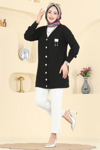 B.O. - Cardigan 204BO429 Black
