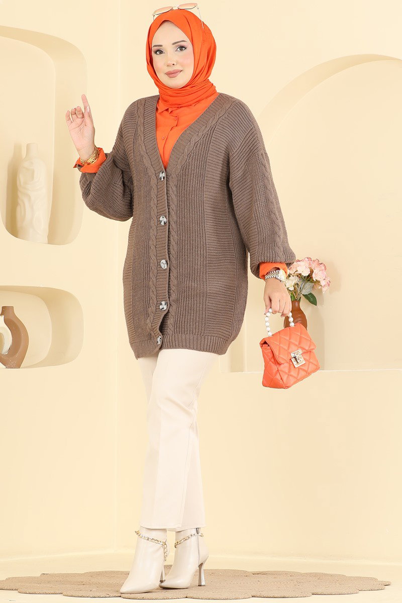 Cardigan 2401KLN570 Dark Vision - Moda Selvim