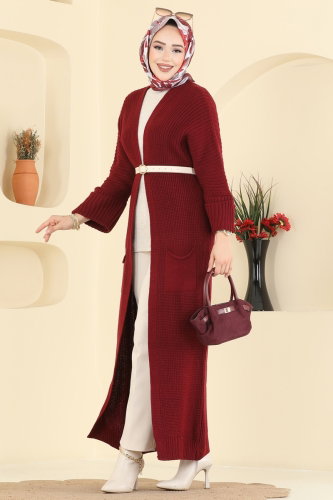 A.Y.D. - Cardigan 2766AYD574 Burgundy
