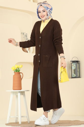 B.R.Z - Cardigan 2892BRZ597 Brown