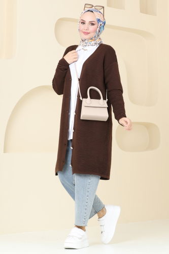 B.R.Z - Cardigan 3091BRZ597 Brown