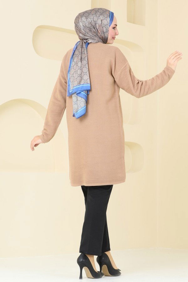 Cardigan 3091BRZ597 Latte - 4