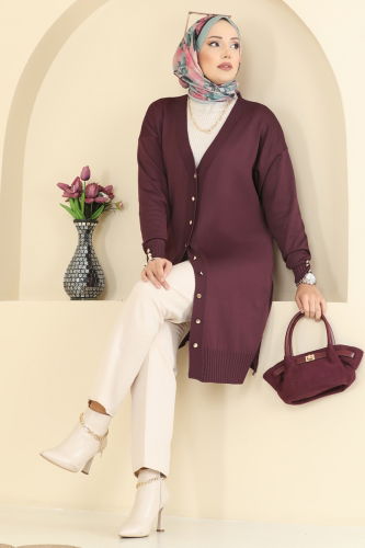 U.Z. - Cardigan 3176UZ662 Damson