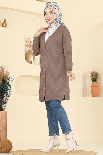 moda selvim Cardigan 3193BRZ597 Vision - Thumbnail