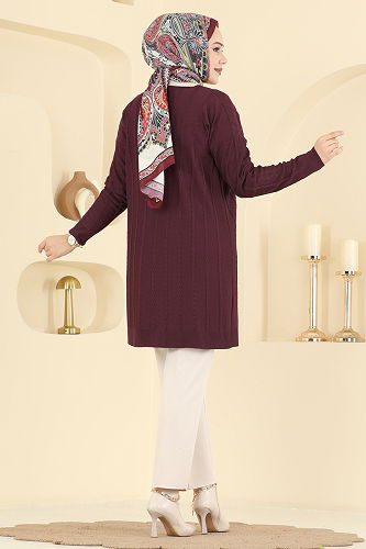 moda selvim سترة خفيفة توتي 3197UZ662 - Thumbnail