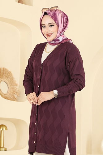 moda selvim سترة خفيفة توتي 3239UZ662 - Thumbnail