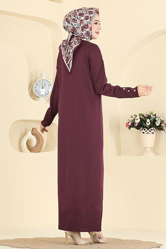 moda selvim سترة خفيفة توتي 3250BRZ597 - Thumbnail