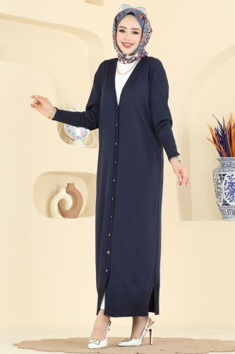 B.R.Z - Cardigan 3250BRZ597 Navy Blue