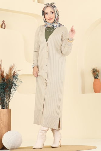 B.R.Z - Cardigan 3257BRZ597 Stone