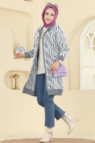 B.R.Z - Cardigan 3286BRZ597 Gray