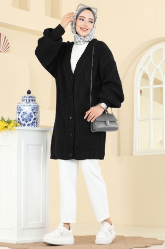 B.R.Z - Cardigan 341BRZ597 Black